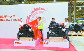 廣西康明斯首批滿足歐美排放標(biāo)準(zhǔn)新品下線