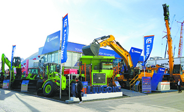 柳工亮相bauma 2025